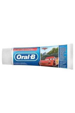 Oral-B Stages Çocuk Florürlü Diş Macunu Cars 75 ml 3 Yaş ve Üstü Şekersiz - 4