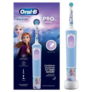 Oral-B Vitality Pro Disney Frozen 3+ Özel Seri Çocuklar İçin Şarj Edilebilir Diş Fırçası D103.413.2K - Oral-B