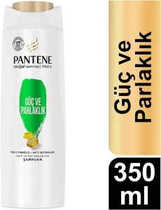 Pantene Pro-V Güç ve Parlaklık 3ü1 Arada Şampuan+Saç Bakım Kremi+Bakım Kürü 350 ml - Pantene