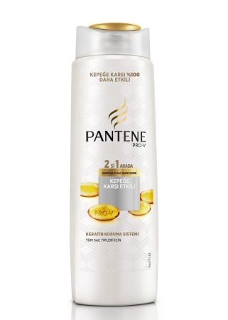 Pantene Şampuan Ve Saç Kremi 500 Ml 2si1 Arada Kepeğe Karşı Etkili - 1