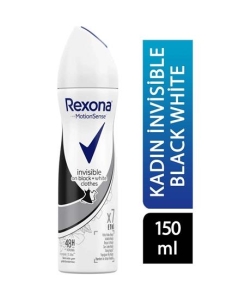 Rexona - Rexona Women Deo 150 ml Invisible On Black+White Clohes x7 Etki 48h