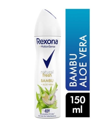 Rexona Women Deo 150 ml Natural Fresh Bambu+Aloe Vera 48h - 1