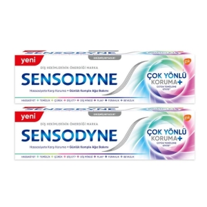 Sensodyne - Sensodyne Çok Yönlü Koruma Diş Macunu 75 ml 1+1 Set