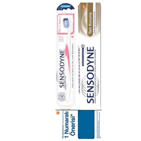 Sensodyne Derin Temizlik Diş Macunu 75ml+ Diş Eti Bakımı Fırçası - 1