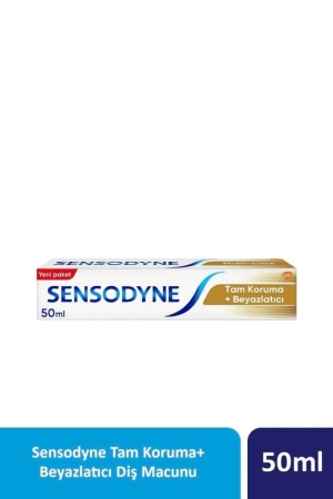 Sensodyne Diş Macunu Tam Koruma+Beyazlatıcı 50ml