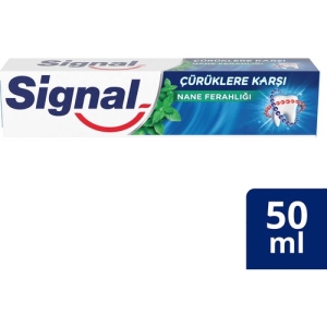 Signal - Signal Diş Macunu Çürüklere Karşı Nane Ferahlığı 50 ml