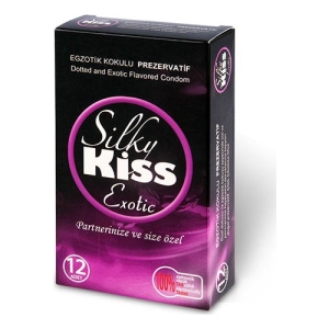 Silky Kiss - Silky Kiss Exotic Prezervatif 12li