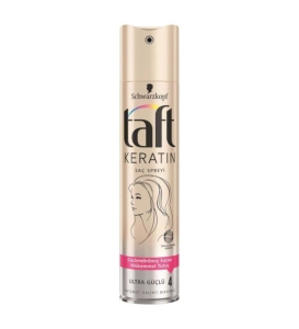 Taft Keratin Ultra Güçlü Saç Spreyi 250 ml - Taft