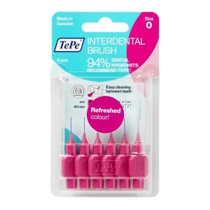 TePe Ara Yüz Fırçası Pink 0.4mm 6lı Blister 0 Size - 2