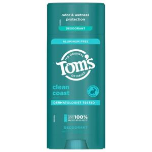 Tom's of Maine Clean Coast Temiz Sahil Deo Stick 92 gr Aluminum Free - Tom's of Maine