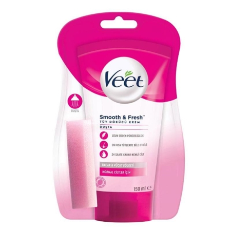 Veet Duşta Tüy Dökücü Kremi Normal Ciltler 150 ml - 1