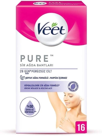 Veet Koltuk ve Bikini Bölgesi 16'lı Ağda Bandı