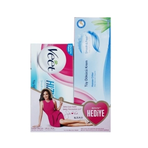 Veet Nemlendiricli Krem Hassas Ciltler 100 ml+45 ml Hızlı Dokunuş Mavi - Veet