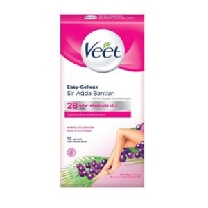 Veet - Veet Sir Ağda Bandı 12li Normal Ciltler için