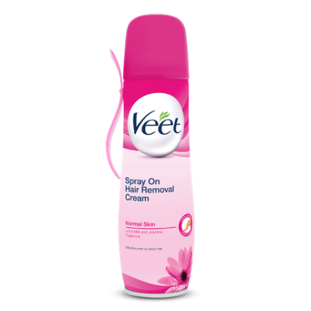 Veet Tüy Dökücü Krem Sprey Normal Ciltler İçin 150 ml Pembe - 1