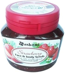 Washami - Washami Yüz ve Vücut Peelingi 380 gr Çilek