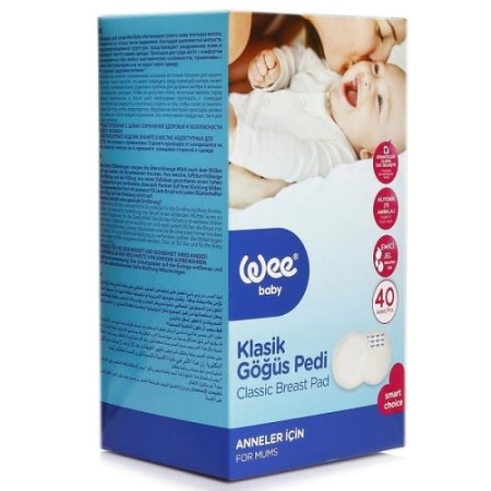 Wee Baby Klasik Göğüs Pedi 40lı - 1