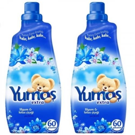 Yumoş Extra 2X1440 ml Lilyum Lotus Ayıcık Hediyeli - 1